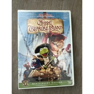 New Muppet Treasure Island (DVD, 1996) Disney Jim Henson Anniversary Edition
